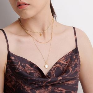 Trendy Layered Pendant Necklace